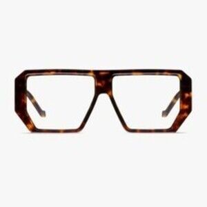 NWT Vava BL0036-HVNA SIL Havana Silver Hinge Eyeglasses